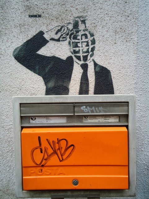 Civil obedience is the problem not civil disobedience, Prague (CZ) by SpaceUtopian ©