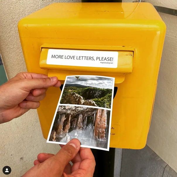 A request for more love letters in Slovenia.